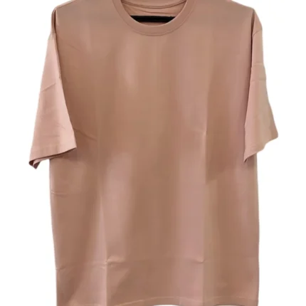 OVERSIZED PLAIN TSHIRTS BEIGE