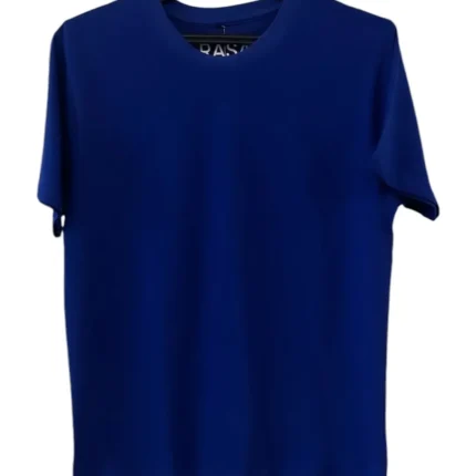 REGULAR FIT PLAIN T-SHIRTS BLUE